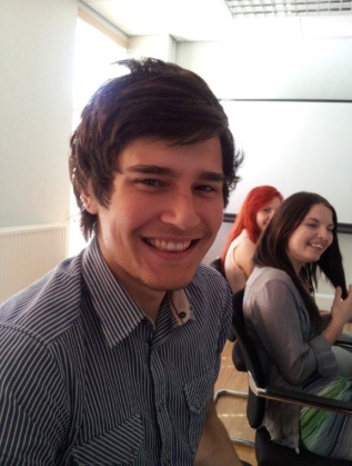 Happy ICIT2 students in classroom